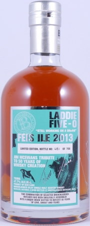 Bruichladdich Feis Ile 2013 Laddie Five-O Jim McEwans 50 Years of Whisky Creation Islay Single Malt Scotch Whisky 47,7%