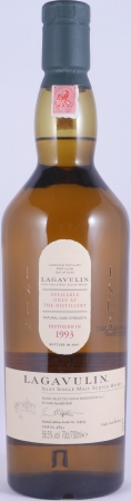 Lagavulin 1993 Feis Ile 2007 14 Years European Oak Cask No. 4893 Limited Edition Islay Single Malt Scotch Whisky Cask Strength 56,5%