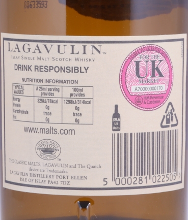 Lagavulin 1993 Feis Ile 2007 14 Years European Oak Cask No. 4893 Limited Edition Islay Single Malt Scotch Whisky Cask Strength 56,5%