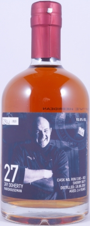 Bruichladdich 2002 14 Years Sherry Butt Cask No. R09/190-003 The Laddie Crew Valinch No. 27 Jay Doherty Islay Single Malt Scotch Whisky 60,6%
