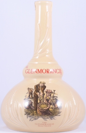 Glenmorangie 18 Years Maltmans Special Reserve Cream Pot Still Shaped Decanter Highland Single Malt Scotch Whisky 43,0%