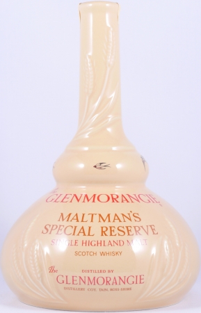 Glenmorangie 18 Years Maltmans Special Reserve Cream Pot Still Shaped Decanter Highland Single Malt Scotch Whisky 43,0%