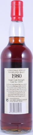 Glenfarclas 1980 21 Years Sherry Cask No. 11052 Christmas Edition Highland Single Malt Scotch Whisky 54,3%