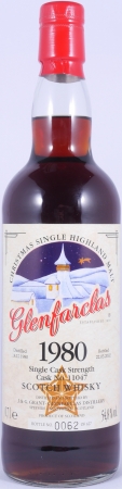 Glenfarclas 1980 21 Years Sherry Cask No. 11047 Christmas Edition Highland Single Malt Scotch Whisky 54,8%