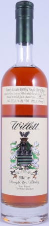 Willett 7 Years Single Barrel No. 58 Family Estate Rare Release Straight Rye Whiskey 57.2%