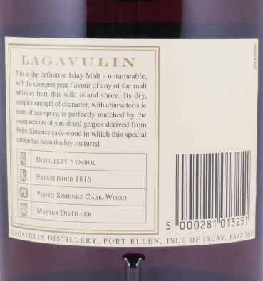 Lagavulin 1988 16 Years Distillers Edition 2004 Special Release lgv.4/492 Islay Single Malt Scotch Whisky 43.0% 1.0L
