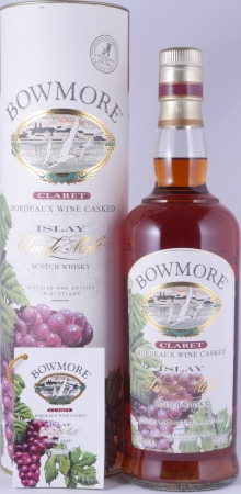 Bowmore Claret Bordeaux Wine Casked Limited Edition Islay Single Malt Scotch Whisky Cask Strength 56,0%