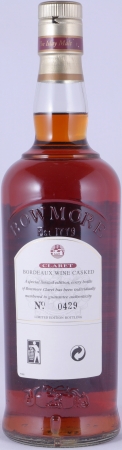 Bowmore Claret Bordeaux Wine Casked Limited Edition Islay Single Malt Scotch Whisky Cask Strength 56,0%