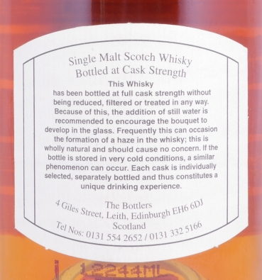 Port Ellen 1982 19 Years Refill Sherry Butt Cask No. 573 Islay Single Malt Scotch Whisky Cask Strength 59.5%