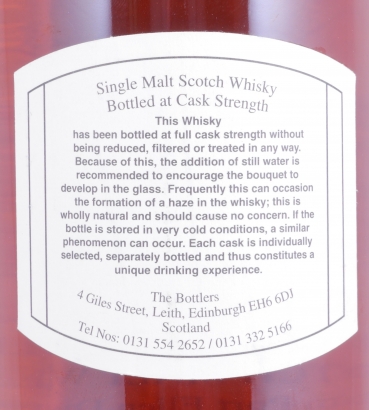 Port Ellen 1981 19 Years Refill Sherry Butt Cask No. 1549 The Bottlers Islay Single Malt Scotch Whisky Cask Strength 60.4%