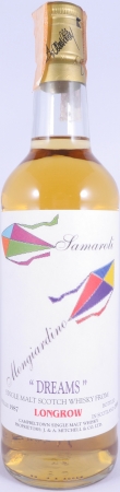 Longrow 1987 12 Years Oak Cask No. 334 Mongiardino Samaroli Dreams Moon Import Campbeltown Single Malt Scotch Whisky 45.0%