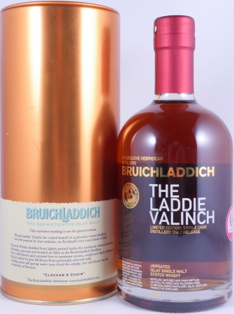 Bruichladdich 1992 22 Years Pedro Ximénez Sherry Cask No. 11 R10/130 The Laddie Crew Valinch No. 09 James McColl Islay Single Malt Scotch Whisky 50,7%