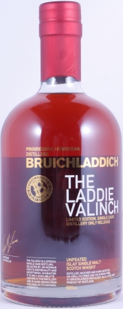 Bruichladdich 1992 22 Years Bourbon/Spanish Oak Cask No. R07/09-125 The Laddie Crew Valinch No. 08 Chrissie Angus Islay Single Malt Scotch Whisky 49.1%