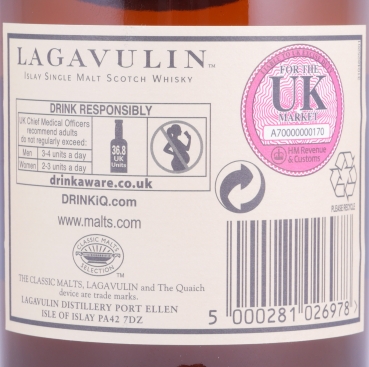 Lagavulin 2010 Distillery Only Limited Edition Islay Single Malt Scotch Whisky Cask Strength 52,5%
