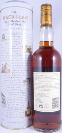 Macallan 12 Years Sherry Wood Highland Single Malt Scotch Whisky Round Tin 43,0%