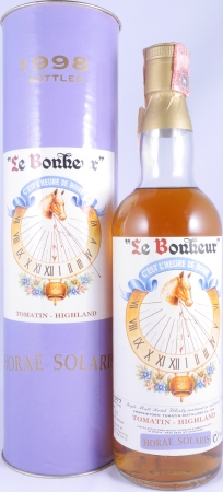 Tomatin 1977 21 Years Oak Cask Le Bonheur Horae Solaris Moon Import Highland Single Malt Scotch Whisky Cask Strength 56,0%