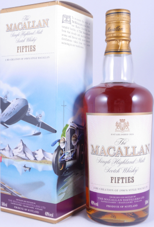 Macallan Fifties 1950s Limited Travel Range Highland Single Malt Scotch Whisky 40.0%
