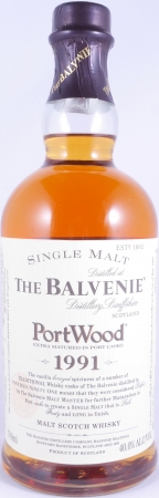 Balvenie 1991 14 Years Port Wood Limited Release Highland Single Malt Scotch Whisky 40.0%