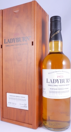 Ladyburn 1973 27 Years Vintage Single Cask No. 4510 Lowland Single Malt Scotch Whisky Cask Strength 50.4%