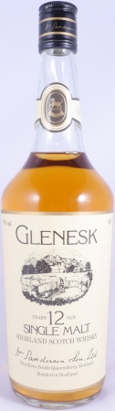 Glenesk 12 Years Black Screw Cap Highland Single Malt Scotch Whisky 43,0%