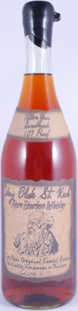 Very Olde St. Nick 15 Years Cask Lot No. B131 Proof Black Wax Handmade 107 Sealed Kentucky Straight Bourbon Whiskey 53,5%