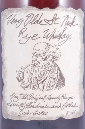 Very Olde St. Nick Nine Summers Old Cask Lot No. R165 Creamy Wax Sealed Handmade 101 Proof Kentucky Straight Rye Whiskey 50,5%