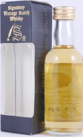 Ardbeg 1974 23 Years Oak Cask No. 696 Miniature Signatory Vintage Islay Single Malt Scotch Whisky Cask Strength 53.0%