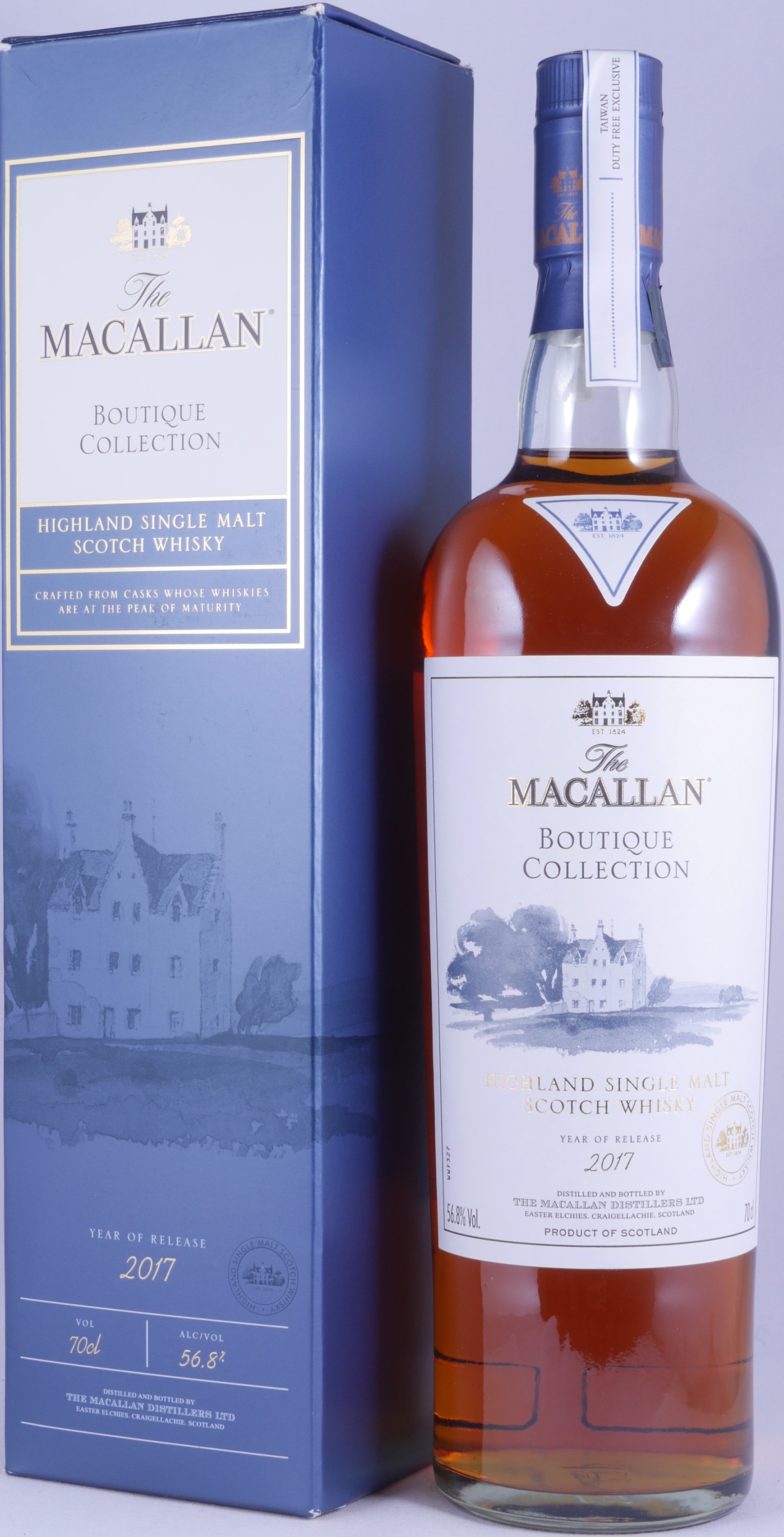 Buy Macallan Boutique Collection Release 2017 Batch No 2 Highland Single Malt Scotch Whisky Cask Strength 56 8 Abv At Amcom Secure Online
