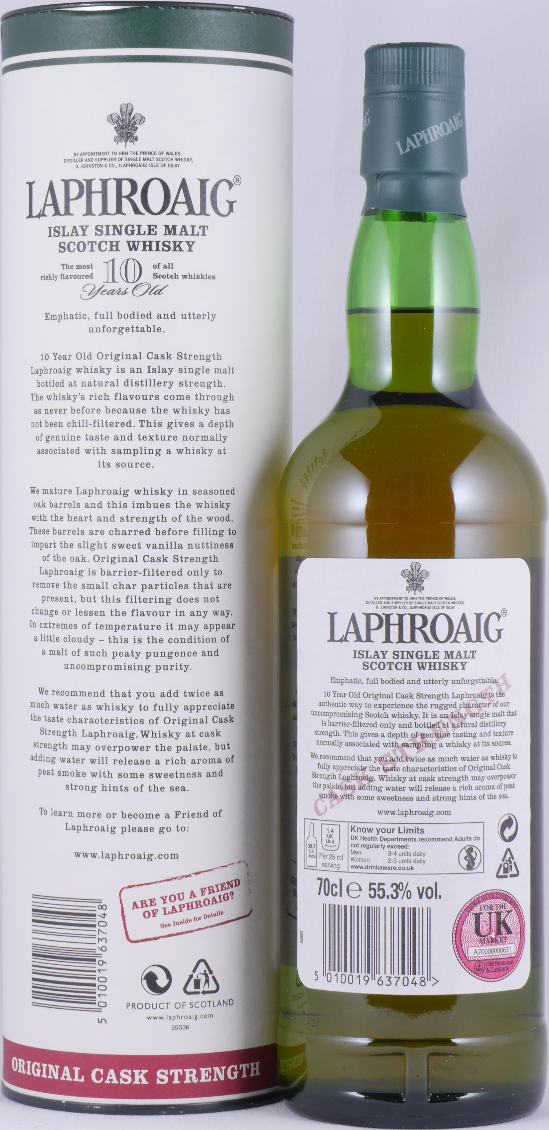 Laphroaig 10 years Cask Strength Batch 003 - Passion for Whisky