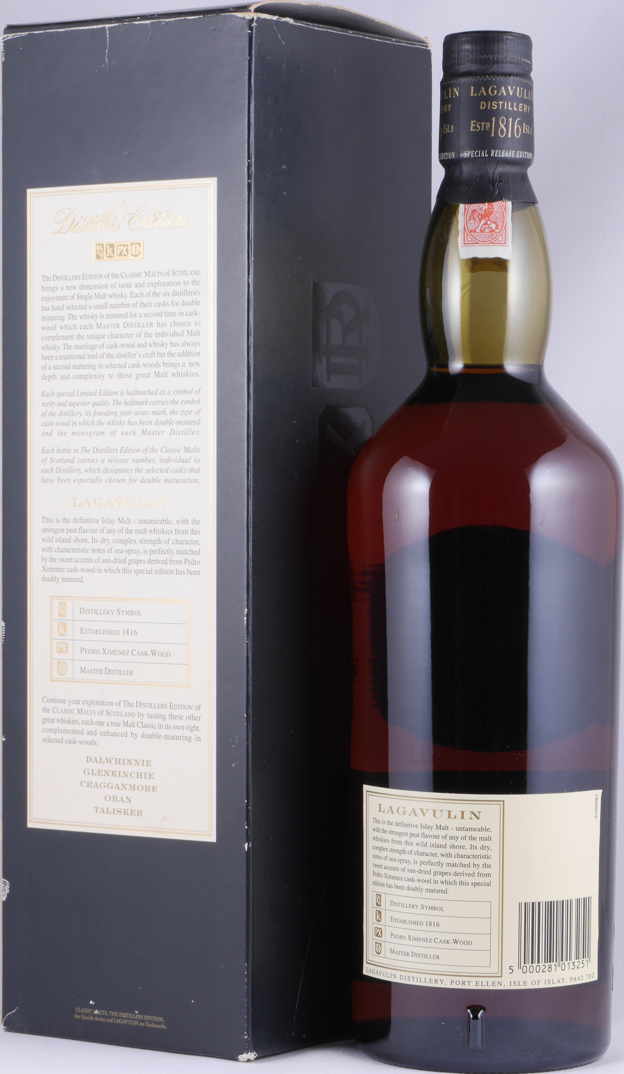 Lagavulin 1984 16 Year Distillers Edition 2001 lgv.4/468