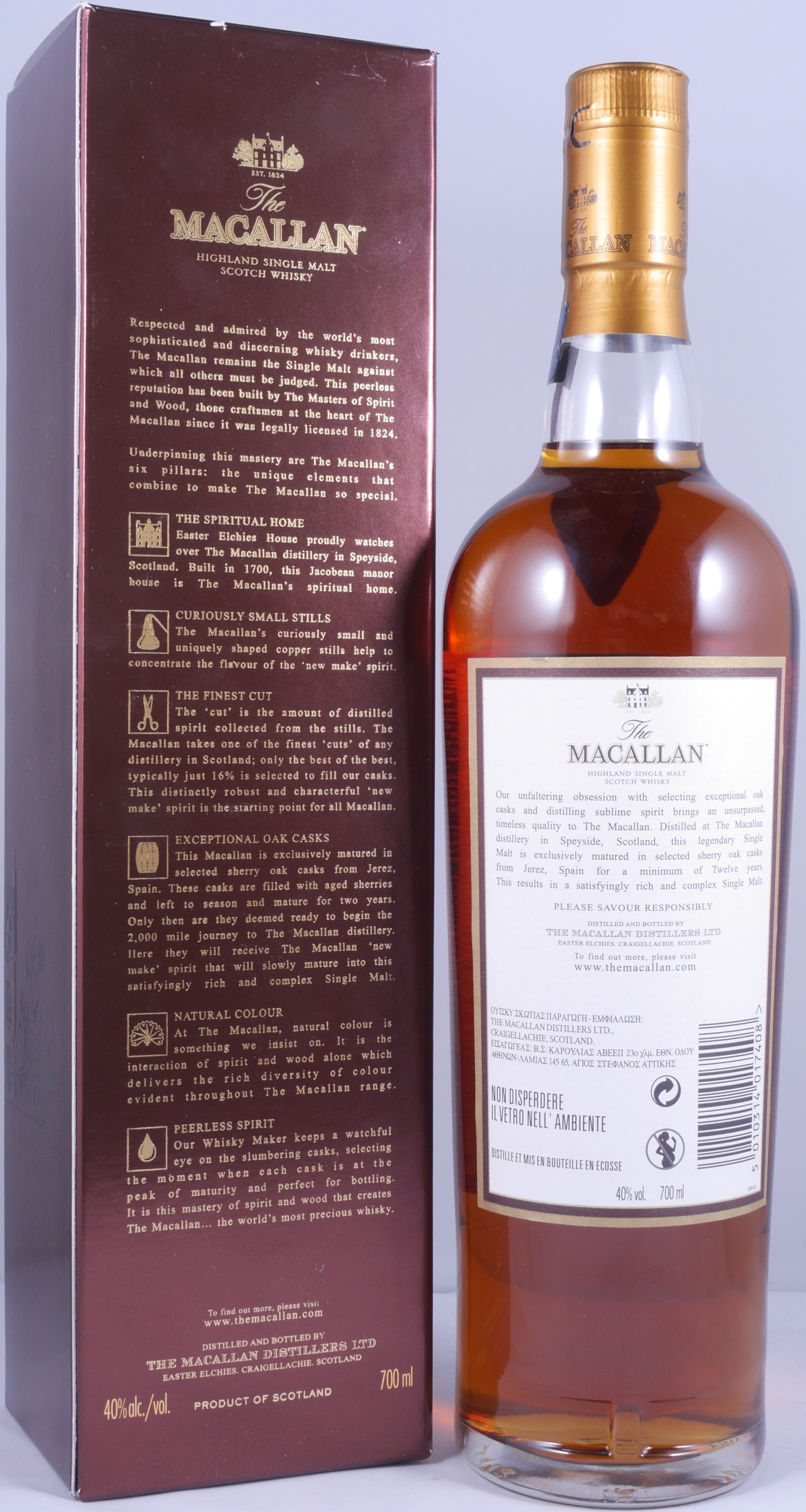 Macallan 12 discount sherry oak