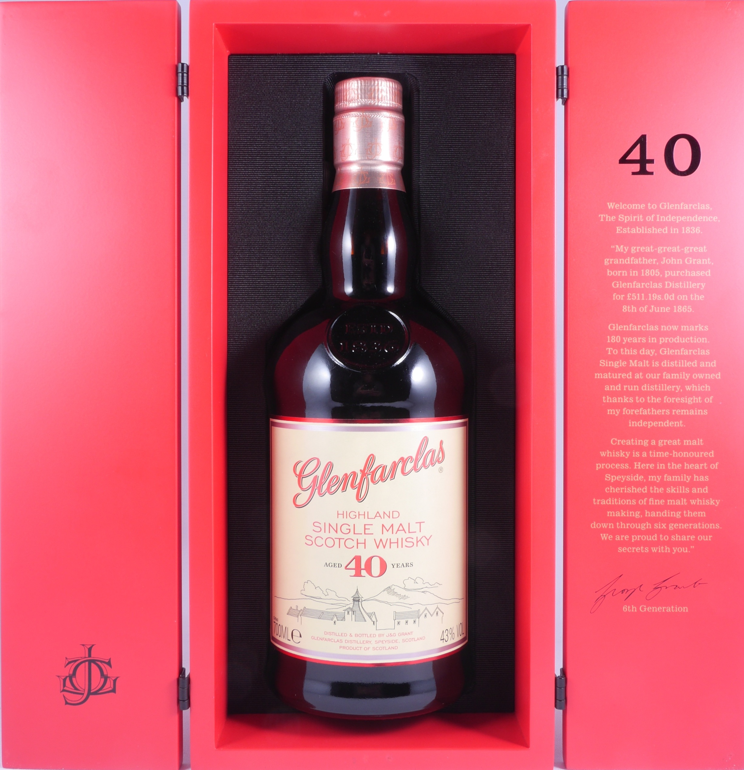 Sherry Amcom Years-old Highland Release Single Buy 2017 Edition online Whisky 40 Casks ABV Scotch Limited secure Warehouse at Oloroso 43.0% Glenfarclas Malt