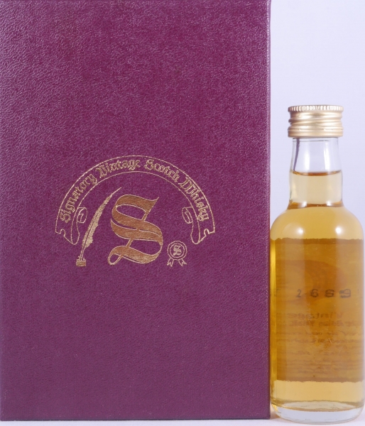Laphroaig 1967 28 Years Oak Cask No. 2205 Miniatur Signatory Vintage Islay Single Malt Scotch Whisky Cask Strength 50,3%