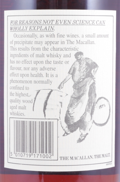 Macallan 1978 18 Years Sherry Wood Highland Single Malt Scotch Whisky 43.0%
