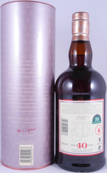 Glenfarclas 40 Years Oloroso Sherry Casks  Limited Edition 5. Release 2014 Highland Single Malt Scotch Whisky 46,0%