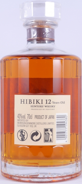 Hibiki 12 Years Japan Premium Blended Whisky 43,0%