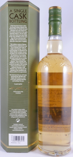 Bowmore 1996 21 Years Refill Hogshead No. HL14867 Hunter Laing Old Malt Cask Islay Single Malt Scotch Whisky 50.0%