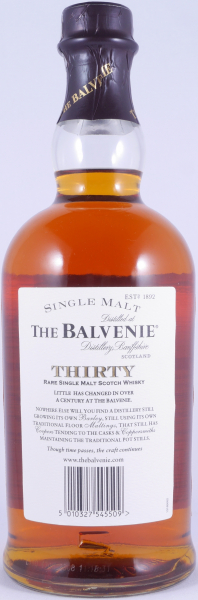 Balvenie Thirty 30 Years Edition 2006 Bourbon Casks und Oloroso Sherry Butts Highland Single Malt Scotch Whisky 47,3%
