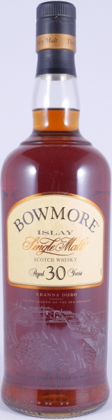 Bowmore 30 Years Kranna Dubh Celtic Legends of the Sea Dragon Limited Edition Islay Single Malt Scotch Whisky 43.0%