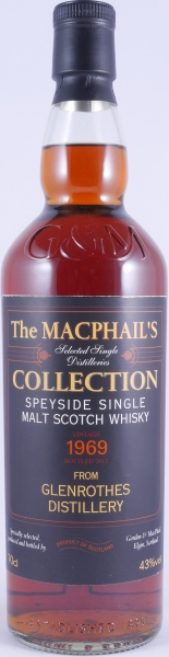 Glenrothes 1969 43 Years Gordon und MacPhail The MacPhails Collection Speyside Single Malt Scotch Whisky 43,0%