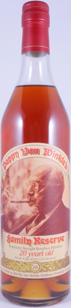 Pappy Van Winkle 20 Years Family Reserve Release 2006 Kentucky Straight Bourbon Whiskey 45,2%