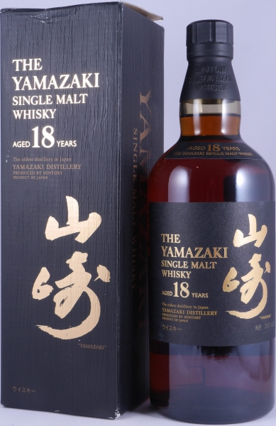 Yamazaki 18 Years Individual Numbered Bottling Japan Import Single Malt Whisky 43.0%