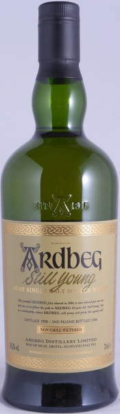 Ardbeg 1998-2006 Still Young 2nd Release Committee Approved Islay Single Malt Scotch Whisky Cask Strength 56,2%
