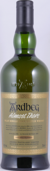Ardbeg 1998 Almost There 3rd Release Committee Approved Limited Edition 2007 Islay Single Malt Scotch Whisky 54,1%