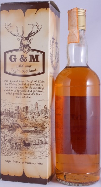 Glen Mhor 15 Years Gordon and MacPhail Distillery Label Golden Screw Cap Rare Old Highland Malt Scotch Whisky 40.0%