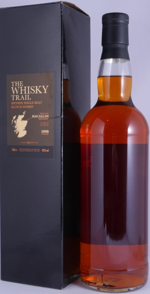 Macallan 1990 20 Years Sherry Cask The Whisky Trail Highland Single Malt Scotch Whisky 43.0%
