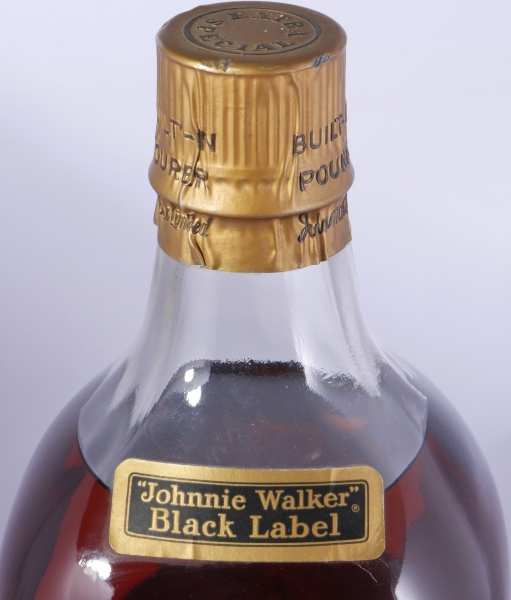 Johnnie Walker Black Label Extra Special Duty Free Edition Blended Old Scotch Whisky 3.75 Litre