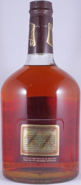 Chivas Regal 12 Years Blended Scotch Whisky 43.0% Vol. 3.78 Litre old bottling