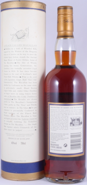 Macallan 1982 18 Years Sherry Oak Highland Single Malt Scotch Whisky 43.0%