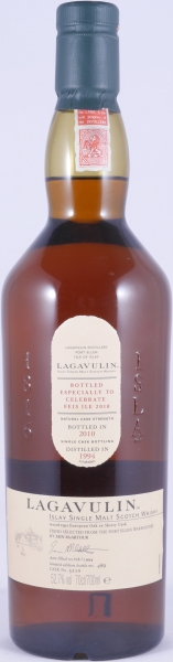 Lagavulin 1994 15 Years European Oak Sherry Cask No. 3210 Feis Ile 2010 Islay Single Malt Scotch Whisky Cask Strength 52,7%